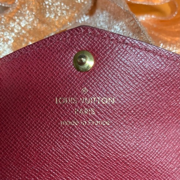 ❌SOLD❌Louis Vuitton Multi Sarah MNG Fuchsia Wallet🌺 - Picture 10 of 12